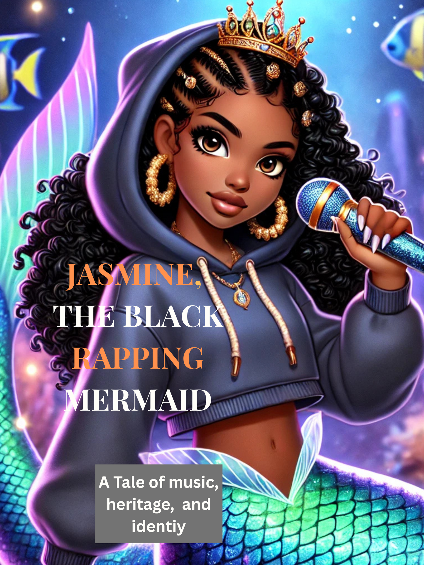 Jasmine, The Black Rapping Mermaid